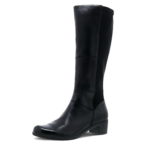 Dansko Celestine Super Stylish Tall Shaft Boot - Premium Leather and Rubber Outsole for Long-Lasting Wear Natural Arch and Memory Foam Footbed for Added Support Black 11.5-12 M US | Amazon (US)