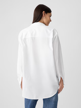 Poplin Big Shirt | Gap Factory | Gap Factory