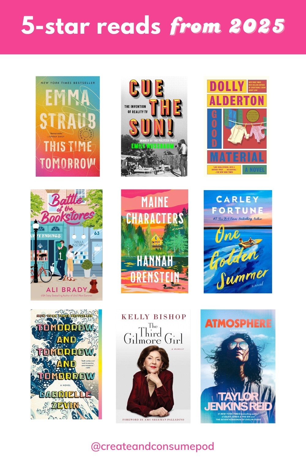 The best books I read in 2025! These are the stories I read and rated 5 stars, truly loved all of them! 

#LTKFindsUnder50 #LTKstorytime