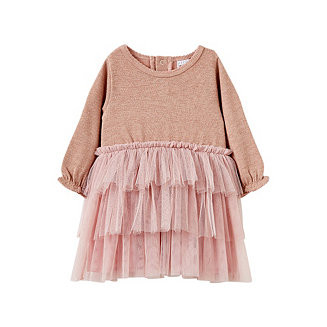 COTTON ON Baby Girls Coco Shimmer Tulle Dress - Macy's | Macy's