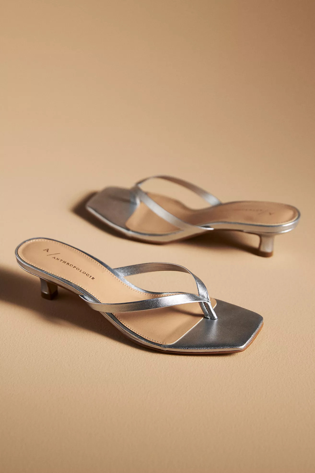 By Anthropologie Thong Kitten Heels | Anthropologie (US)