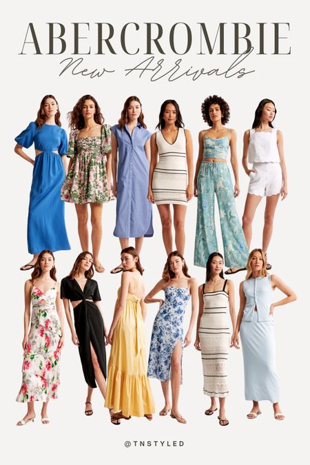 @abercrombie New Arrivals // dresses, summer dresses, vacation outfits, beach dresses, coverup dresses, wedding dresses, casual dresses, mini dresses, maxi dresses, floral dresses

#LTKstyletip #LTKSeasonal