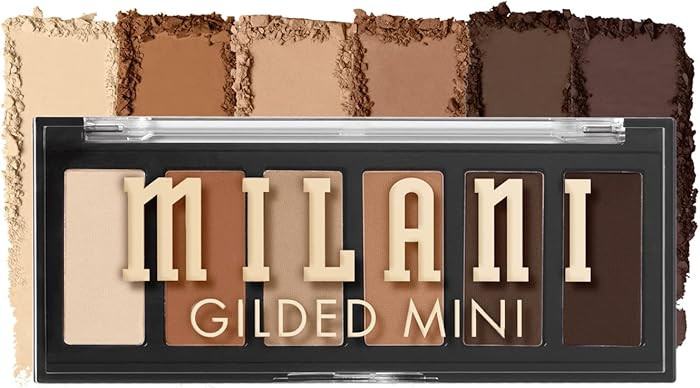 Milani Gilded Mini Eyeshadow Palette, Whiskey Business | Amazon (US)