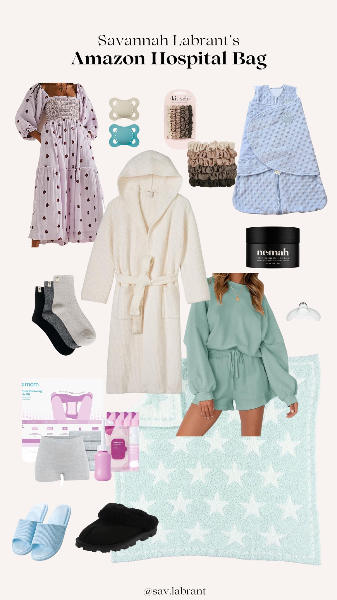 My hospital bag! Baby will be here so soon!🩵🤍

#LTKbump #LTKbaby #LTKGiftGuide