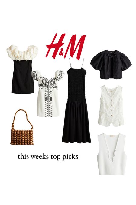 H&m top picks, i actually ordered these bits today but linking them early for people who want to get them before they sell out! Summer dress, broderie anglaise, puff sleeve top, summer bag, neutrals, haul, top picks

#LTKstyletip #LTKfindsunder100 #LTKSeasonal