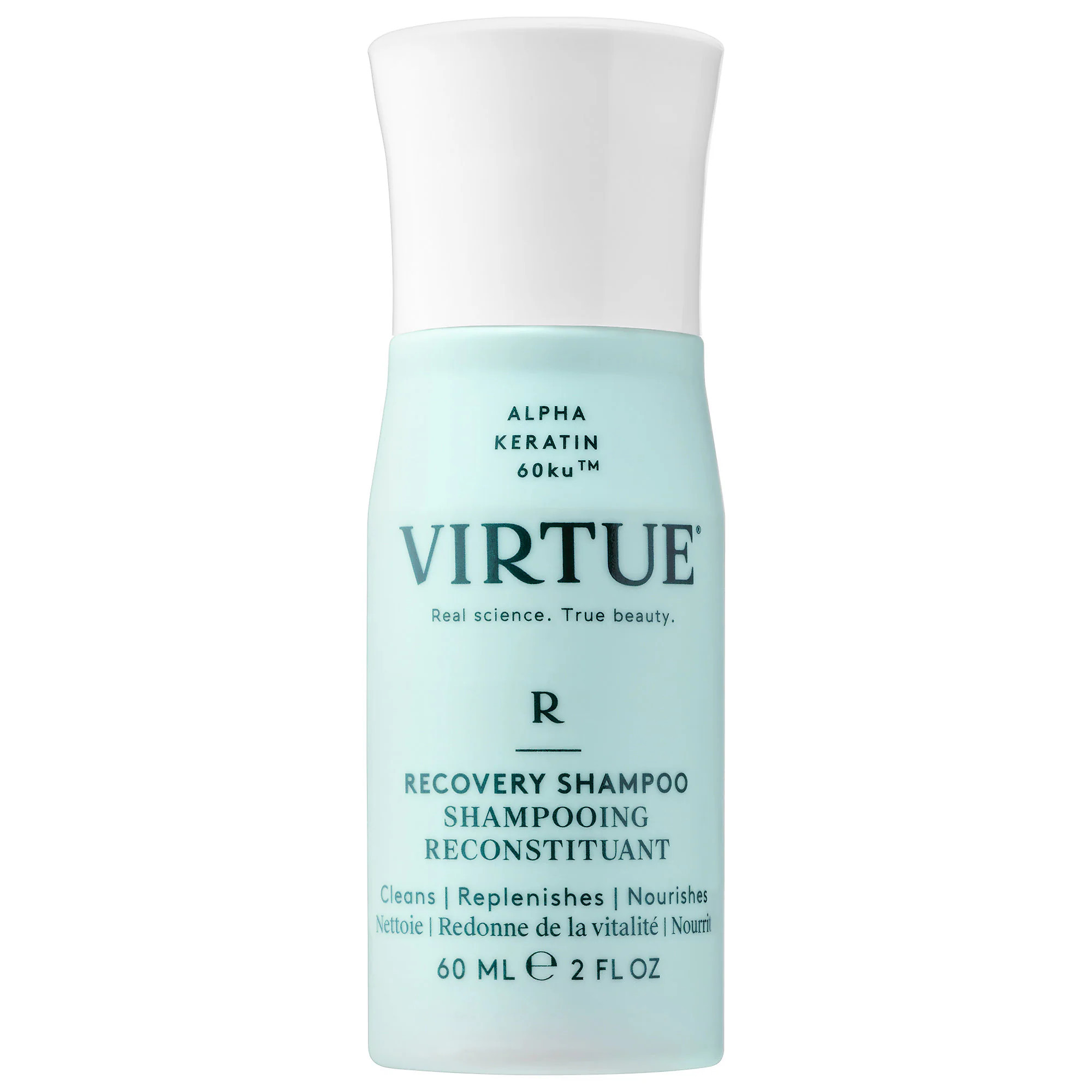 Virtue Mini Hydrating Recovery Shampoo for Dry, Damaged & Colored Hair 2 oz/ 60 mL | Sephora (US)