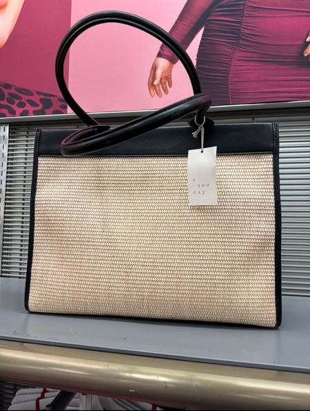 Target Large Boxy Tote Handbag - A New Day / summer purse / work tote bag 

#LTKWorkwear #LTKTravel #LTKItBag