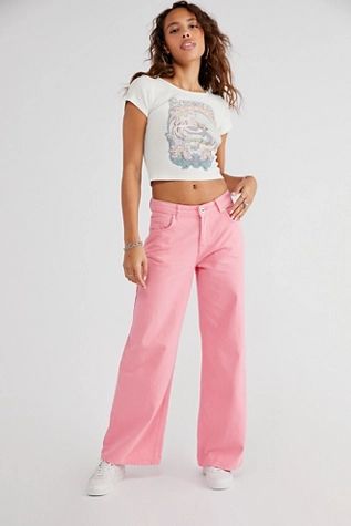 The Ragged Priest Low-Rise Baggy Jeans | Free People (Global - UK&FR Excluded)