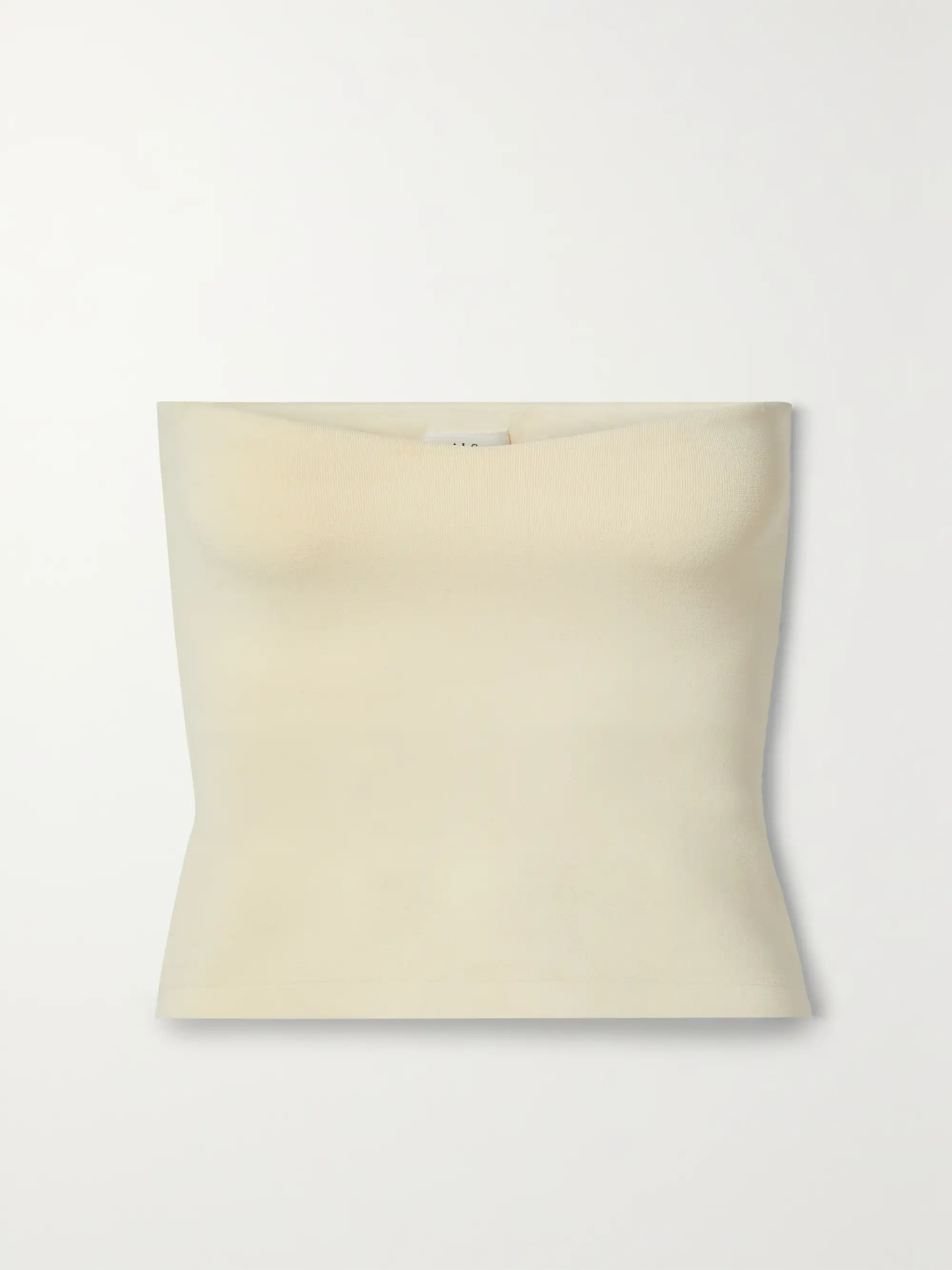 Dean strapless cropped stretch-ponte top | NET-A-PORTER (US)