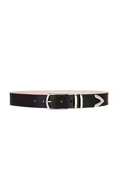 Streets Ahead Silver Finish Belt in Black from Revolve.com | Revolve Clothing (Global)