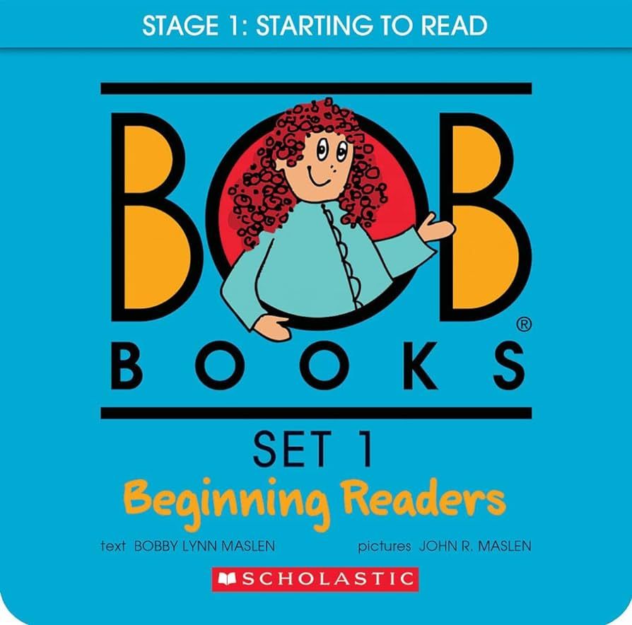 Bob Books - Set 1: Beginning Readers Box Set | Phonics, Ages 4 and up, Kindergarten (Stage 1: Sta... | Amazon (US)