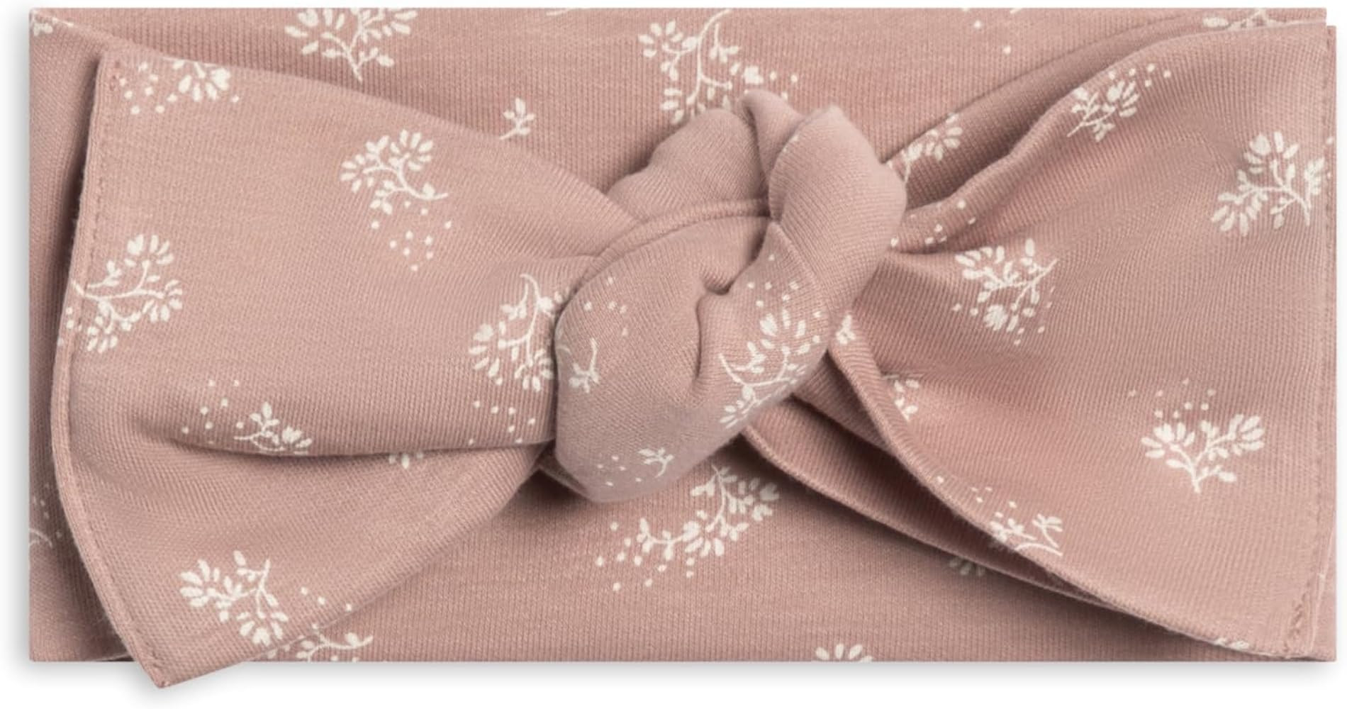 Colored Organics Baby Organic Cotton Hattie Bow Wrap Headband | Amazon (US)