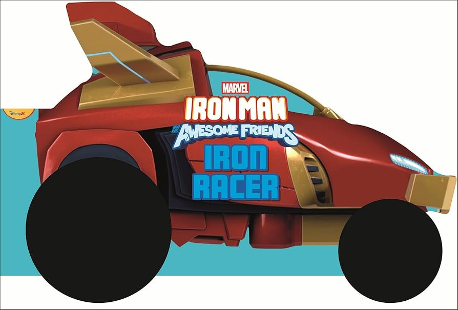 Marvel Iron Man and his Awesome Friends Iron Racer (Wheelie Books) | Amazon (US)