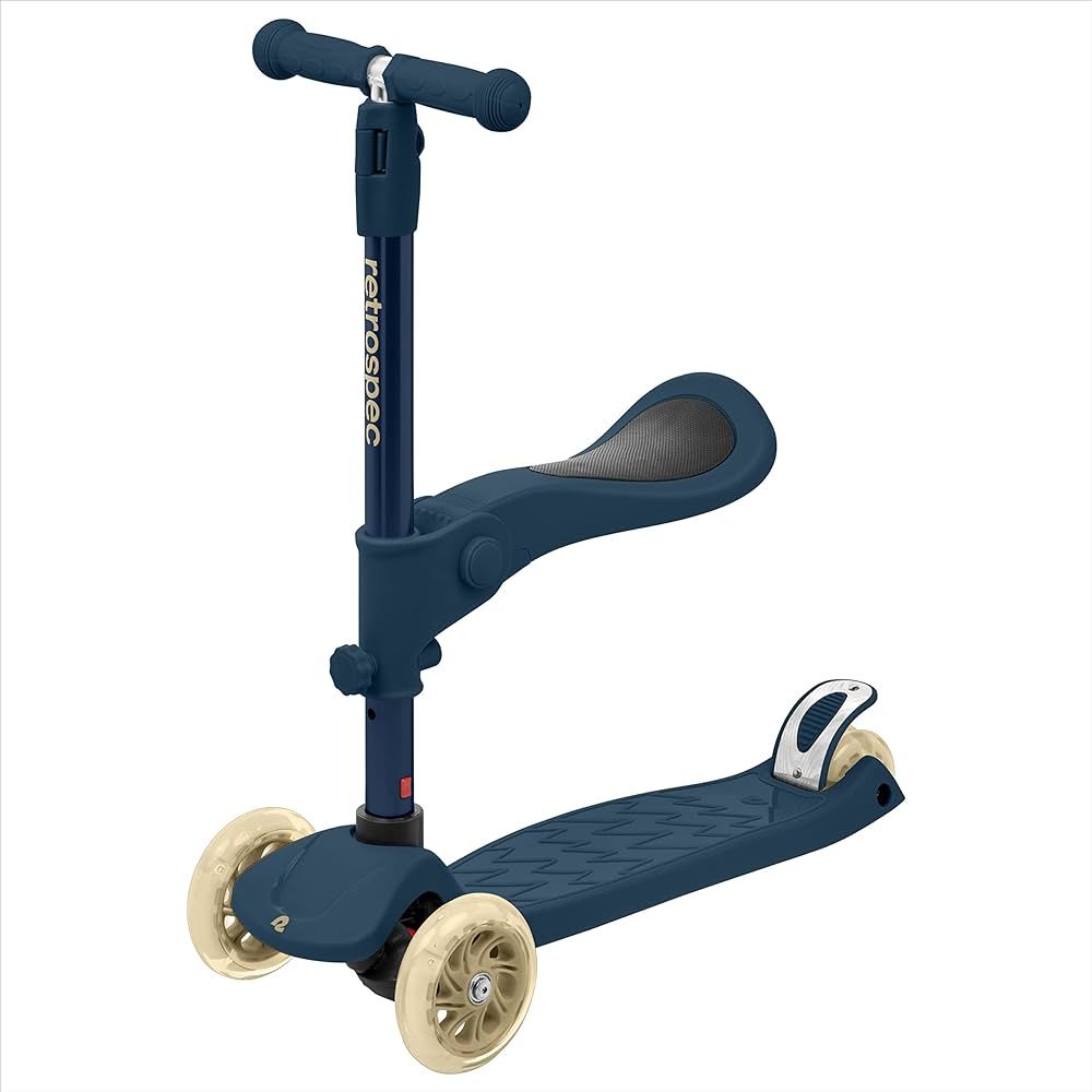 Retrospec Chipmunk Plus Kids’ Kick Scooter 3+ Years - Height Adjustable 3 Wheel Scooters - Lear... | Amazon (US)