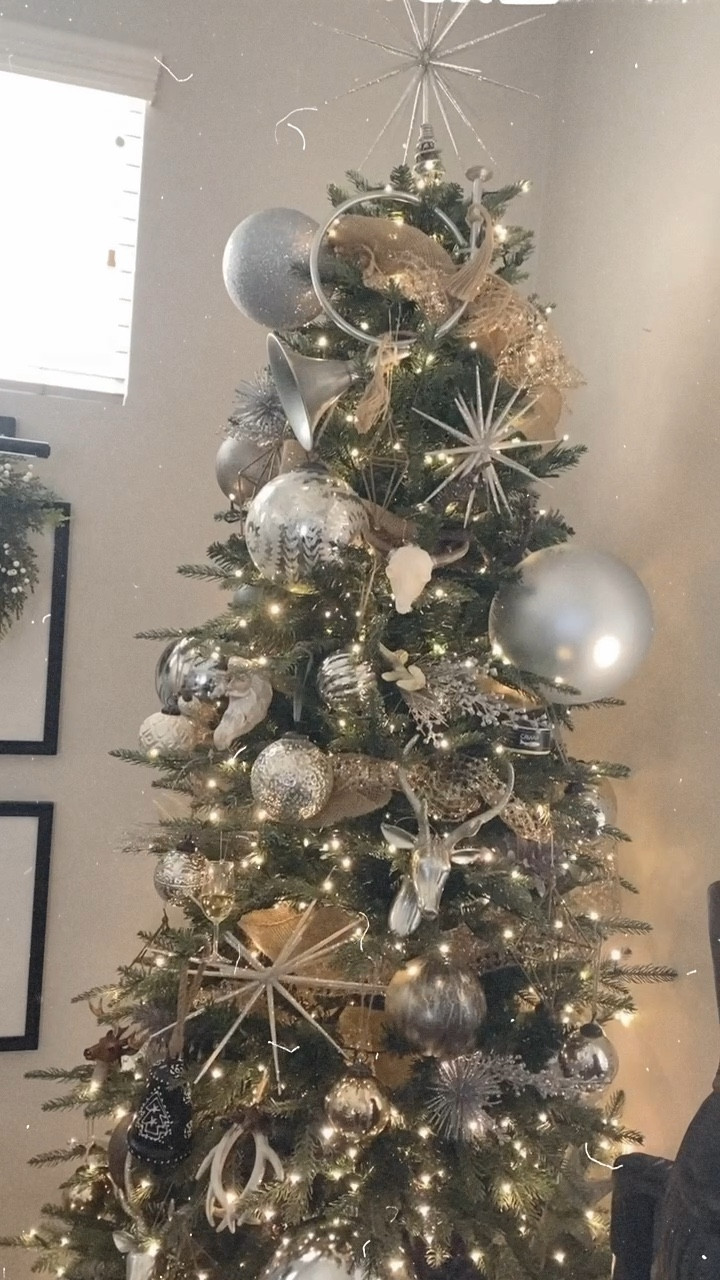 The viral Home Depot tree ✨🌲

Neutral home decor, holiday styling, Christmas tree styling, seasonal, Pottery Barn, Crate & Barrel 

#LTKSeasonal #LTKhome