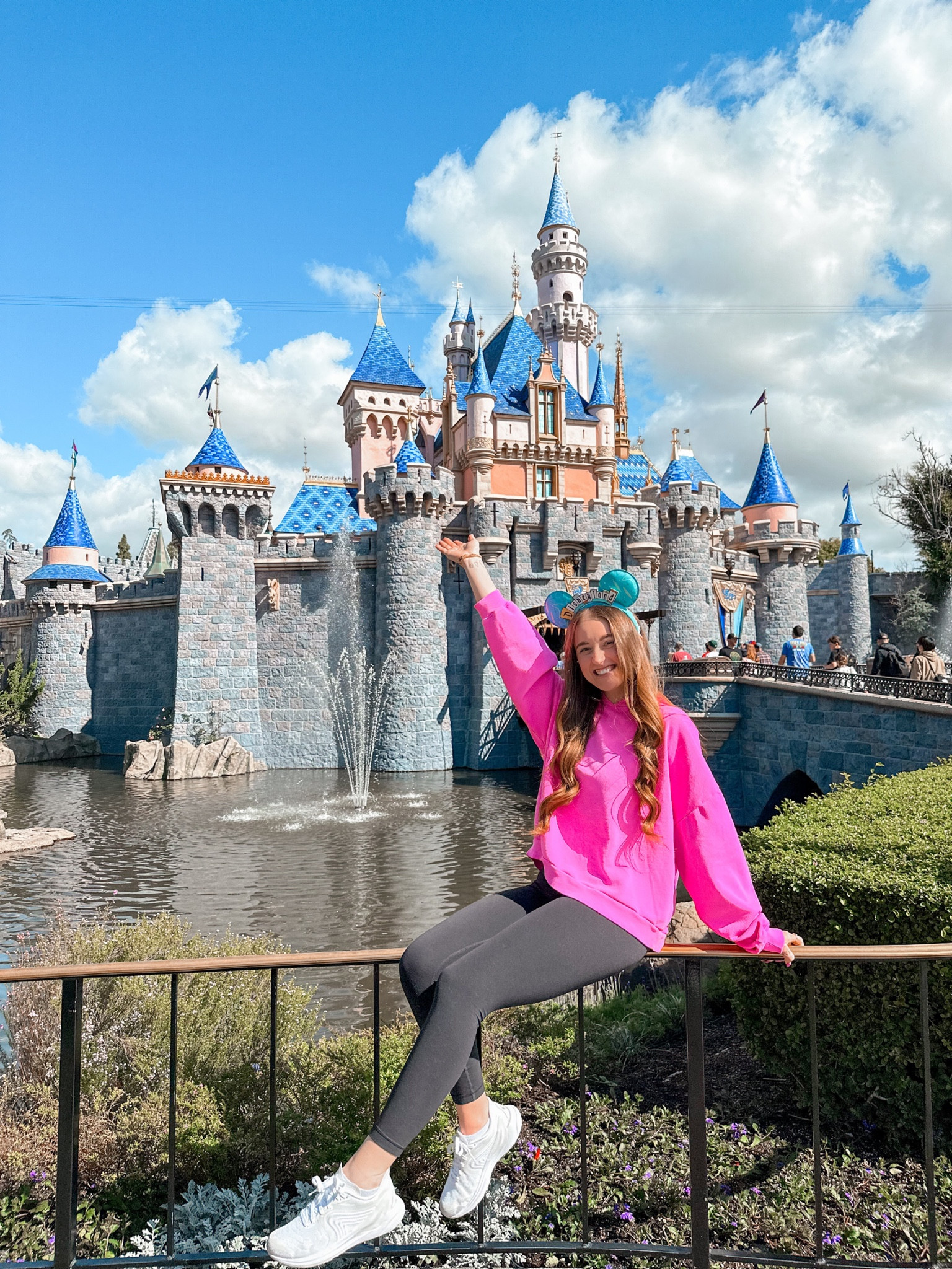 comfy disneyland outfit 💖

this pink hoodie is the best hoodie i have ever owned! so cozy & the perfect color. paired with the best lululemon leggings and sneakers. such a comfy outfit for running around the parks 🥰

#LTKSeasonal #LTKstyletip