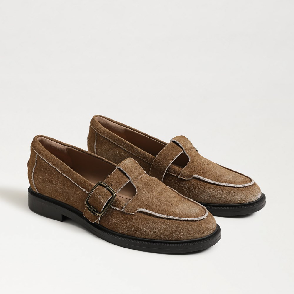 Elaina T-Strap Buckle Loafer | Sam Edelman