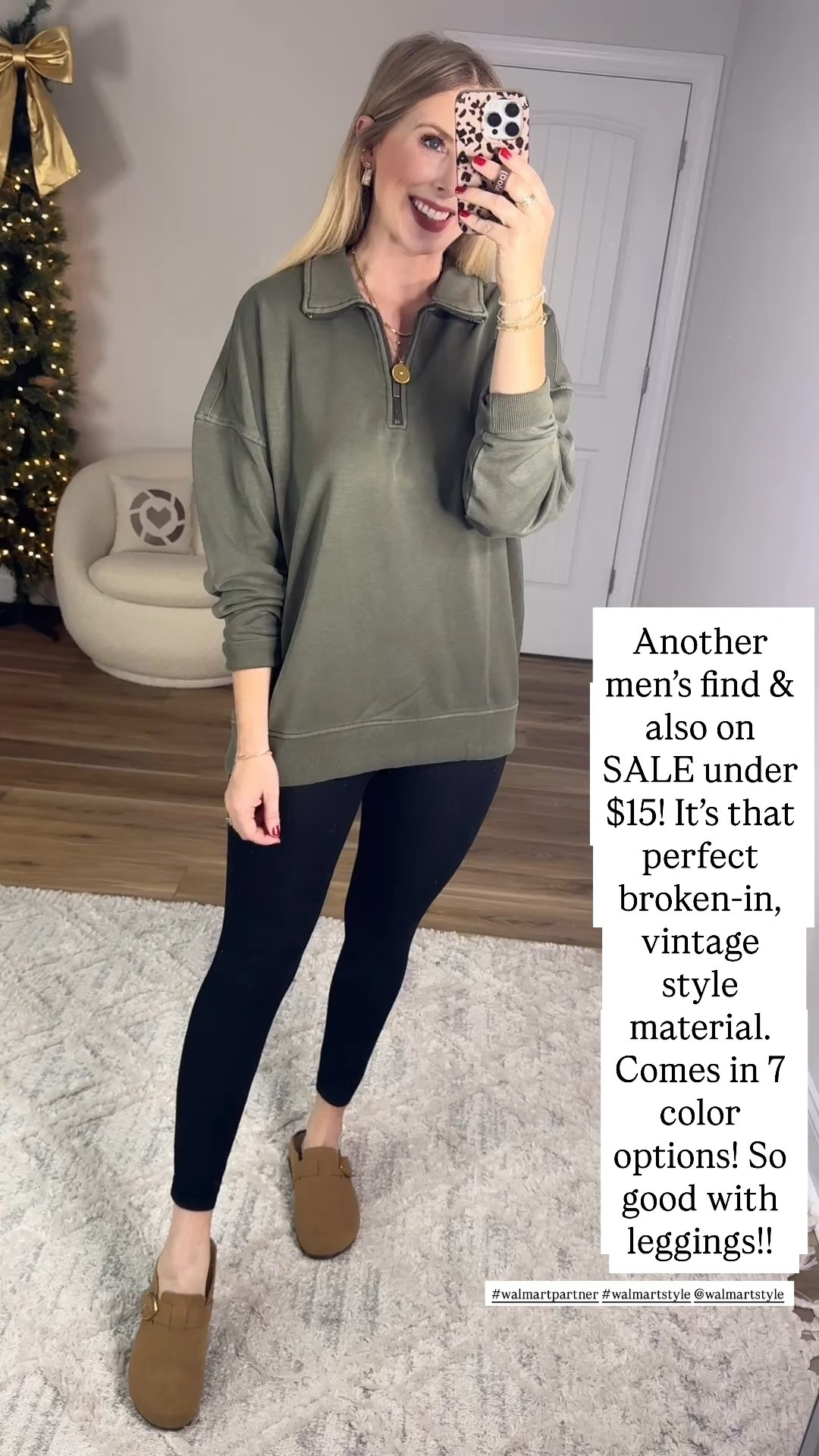 Weekend Walmart Wins try-on
Half zip pullover- men’s medium 

#walmartpartner #walmartstyle @walmartstyle

#LTKootd #LTKFindsUnder50