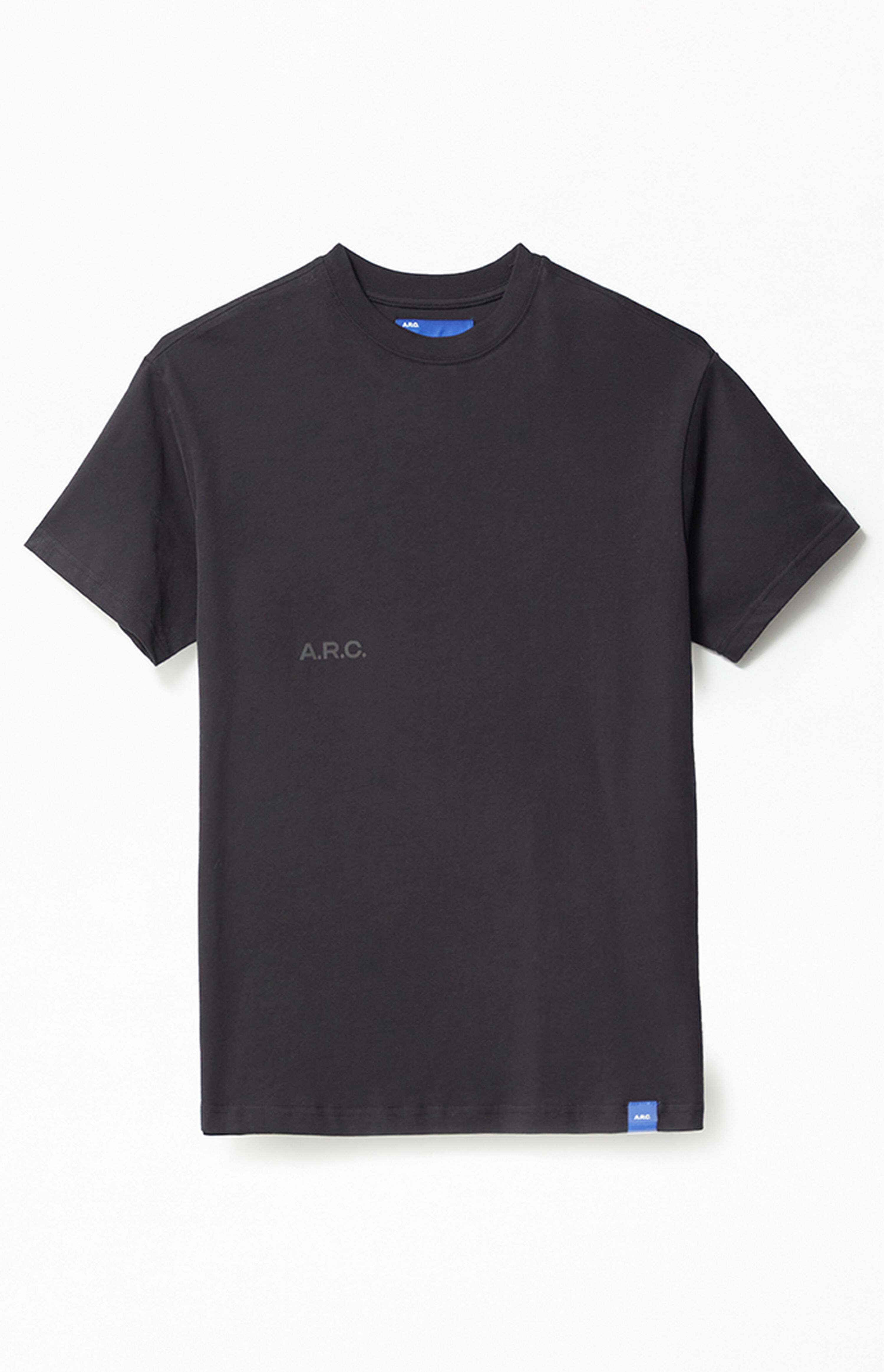 A.R.C. Black Vintage Wash Heavyweight Cropped Boxy T-Shirt | PacSun