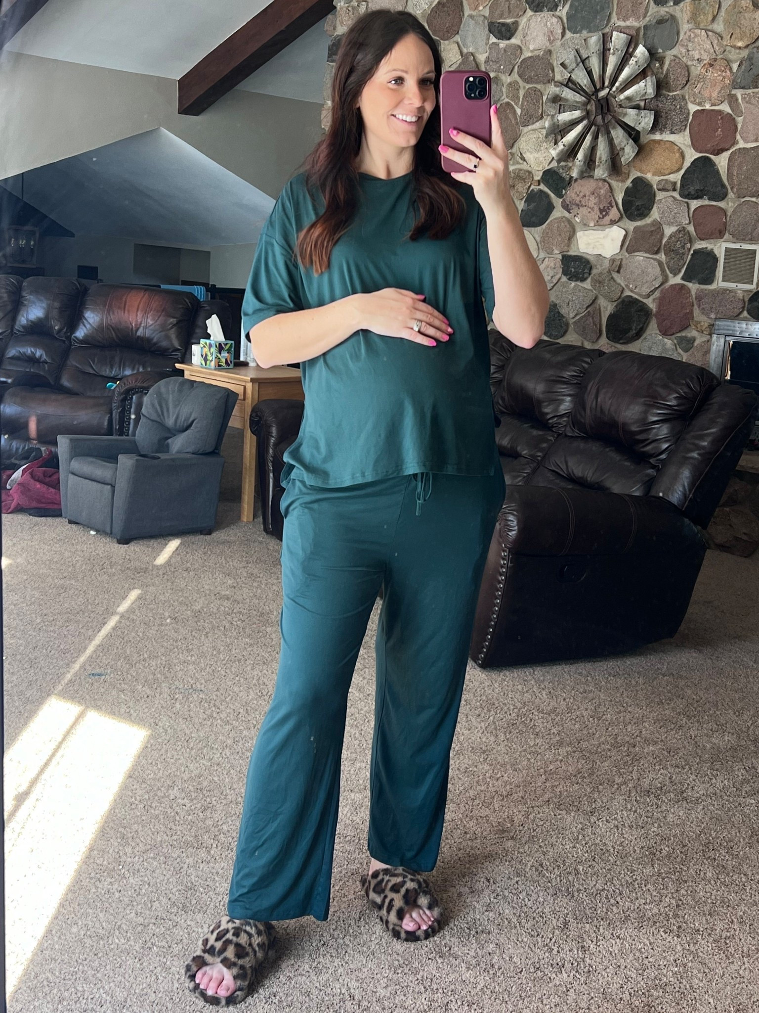 There’s a reason I own 5 different colors in this lounge set! It’s not maternity but it’s perfectly oversized to fit the bump and comfy enough for that postpartum and busy mom life! Wearing a medium

#loungewear #maternitystyle #bumpfriendly #pregnancystyle #loungesets

#LTKmomlife #LTKBump #LTKootd