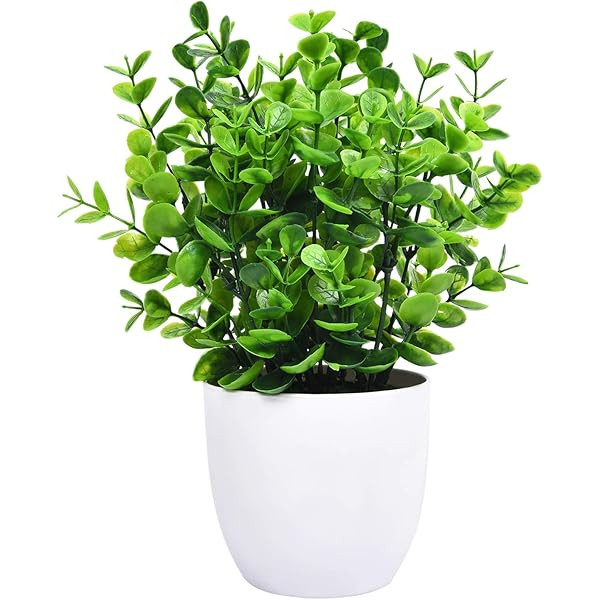 Faux Green Plant In Vase | Amazon (US)