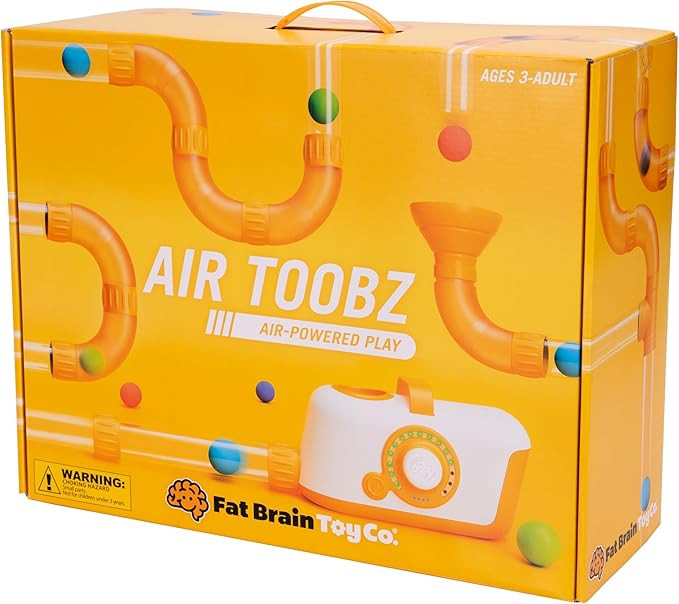 Fat Brain Toys Air Toobz, Air-Powered STEM Building Toys for Kids & Teens, Kids Building Toys, ST... | Amazon (US)