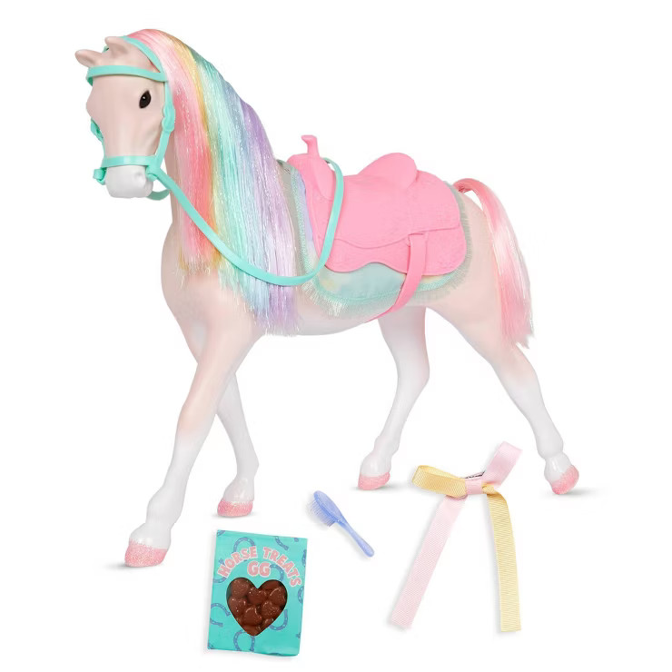Glitter Girls Rainbow Horse with Accessories Twinkle 14" | Target