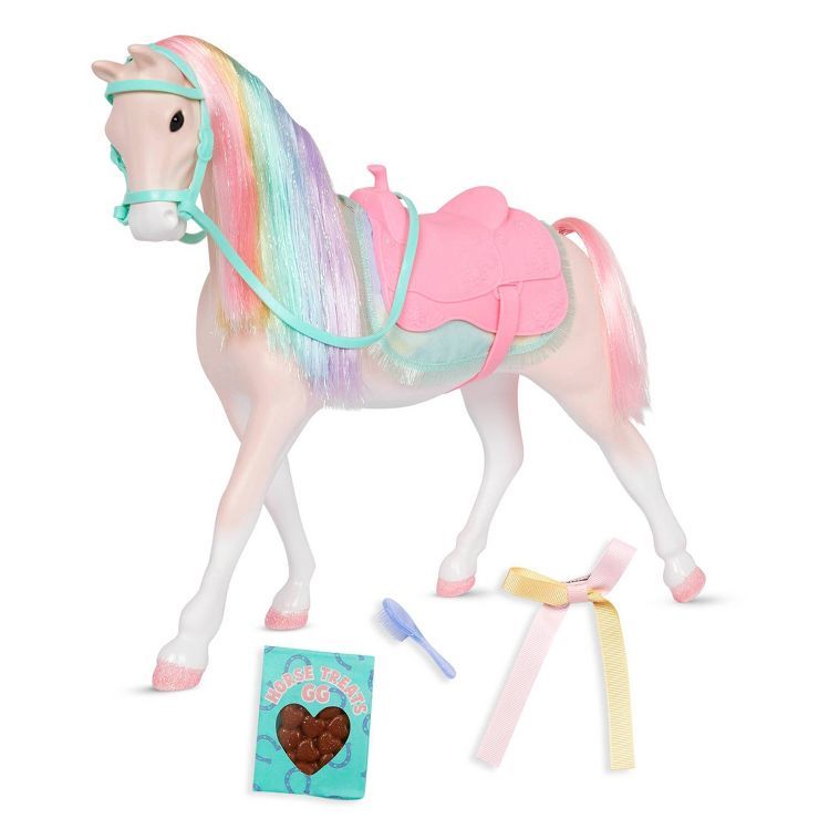 Glitter Girls Rainbow Horse with Accessories&#160;Twinkle 14&#34; | Target