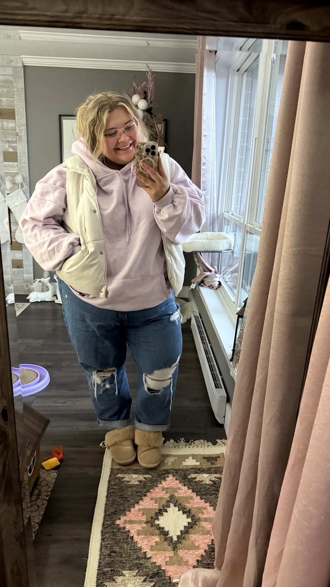 Rocking the classic go to fit today 💜✨ #LTKCyberWeek #LTKBlackFriday 

#LTKcanada #LTKplussize #LTKsale