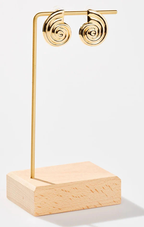 Faithy Jewels Sarah Shell Earrings ~ Gold | Show Me Your Mumu
