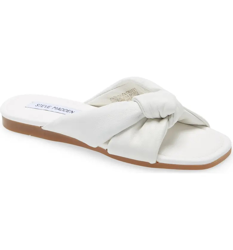 Steve Madden Entrada Knot Slide Sandal | Nordstrom | Nordstrom