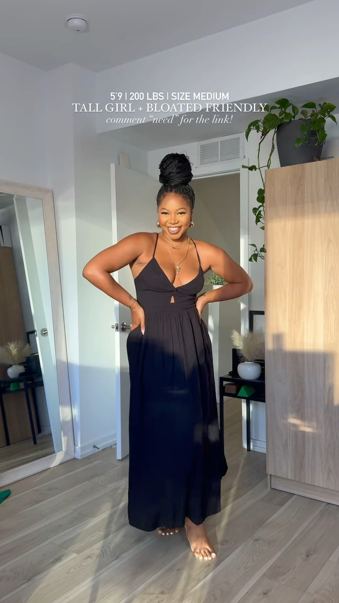 Perfectttt midi dresses for spring and summer!! I love these and will dress them up or down. Day dates, brunch, or dress it up for a dinner or event! I am 5’9 and 200 lbs wearing a medium! 🥰✨

#LTKstyletip #LTKfindsunder50 #LTKmidsize
