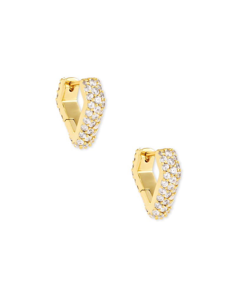 Demi Huggie Earrings In Gold | Kendra Scott