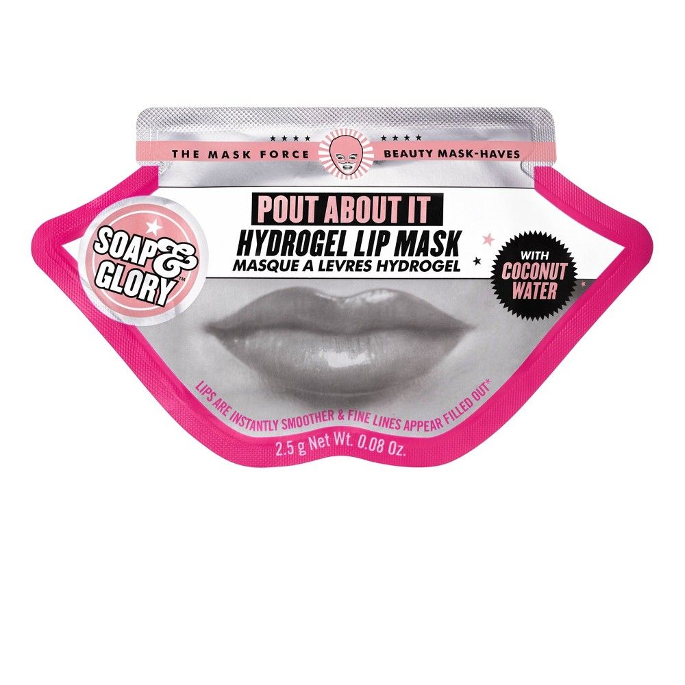 Soap & Glory Pout About It Hydrogel Lip Mask - 0.08oz | Target