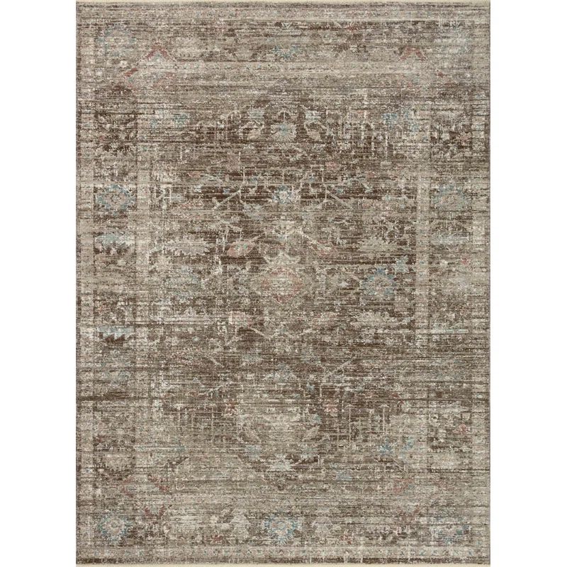 Magnolia Home By Joanna Gaines X Loloi Millie Charcoal / Dove Area Rug | Wayfair North America