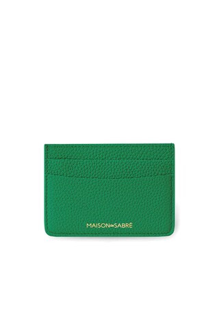 MAISON de SABRÉ Card Holder in Green | FWRD 