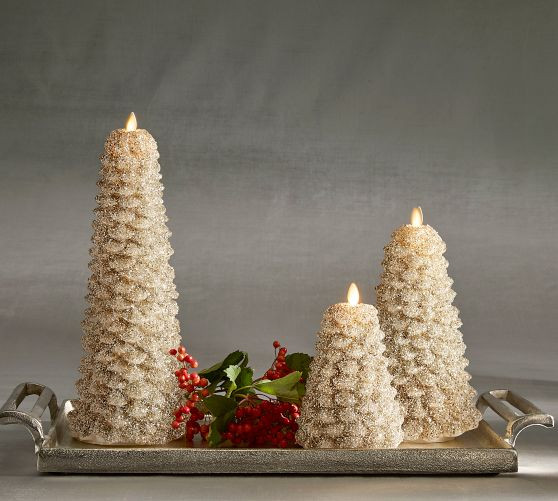 Premium Flickering Flameless Tree | Pottery Barn (US)