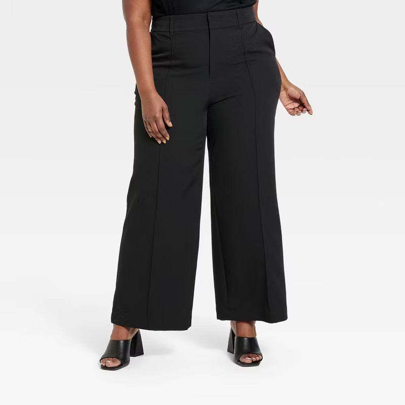 Women's High-Rise Wide Leg Pants - Ava & Viv™ | Target