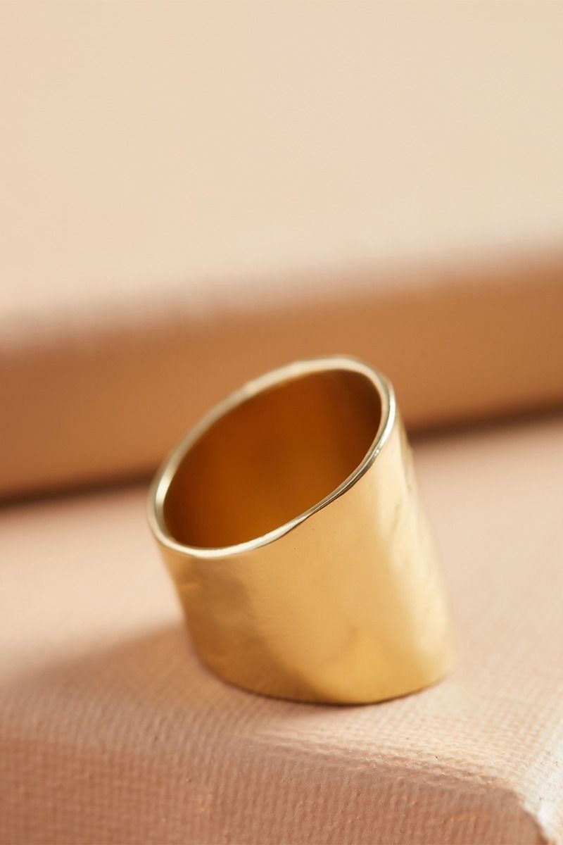 Brooke Hammered Statement Ring | Evereve