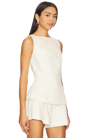 Line & Dot Veni Top in Ecru from Revolve.com | Revolve Clothing (Global)