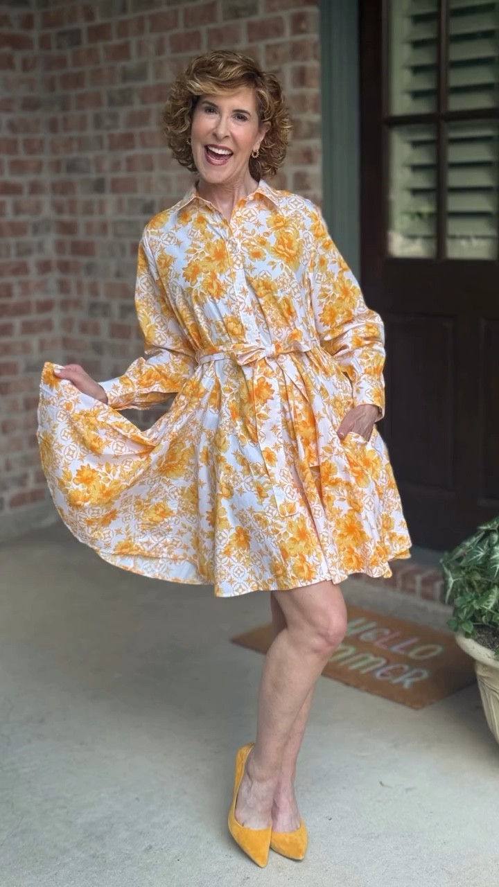 Friday is here, and I’m stepping into it fearlessly in this stunning dress that’s every bit as versatile as it is beautiful! 💛 Whether I’m pairing it with bold yellow pumps or easygoing yellow sandals, it just works—and makes me feel like I can take on anything. The flow, the fit, the fun…it’s all there. ➕it’s 40% off!


#LTKStyleTip #LTKFindsUnder50