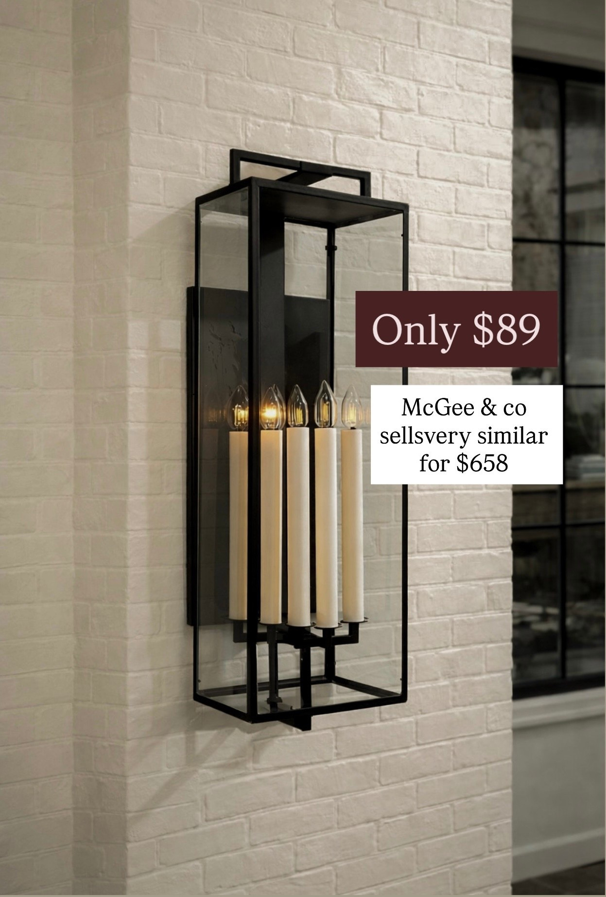 This is selling out I would run for this. It’s huge and the price is incredible. Outdoor wall sconces, vintage looking outdoor wall sconces.I’m 

#LTKSaleAlert #LTKHome
