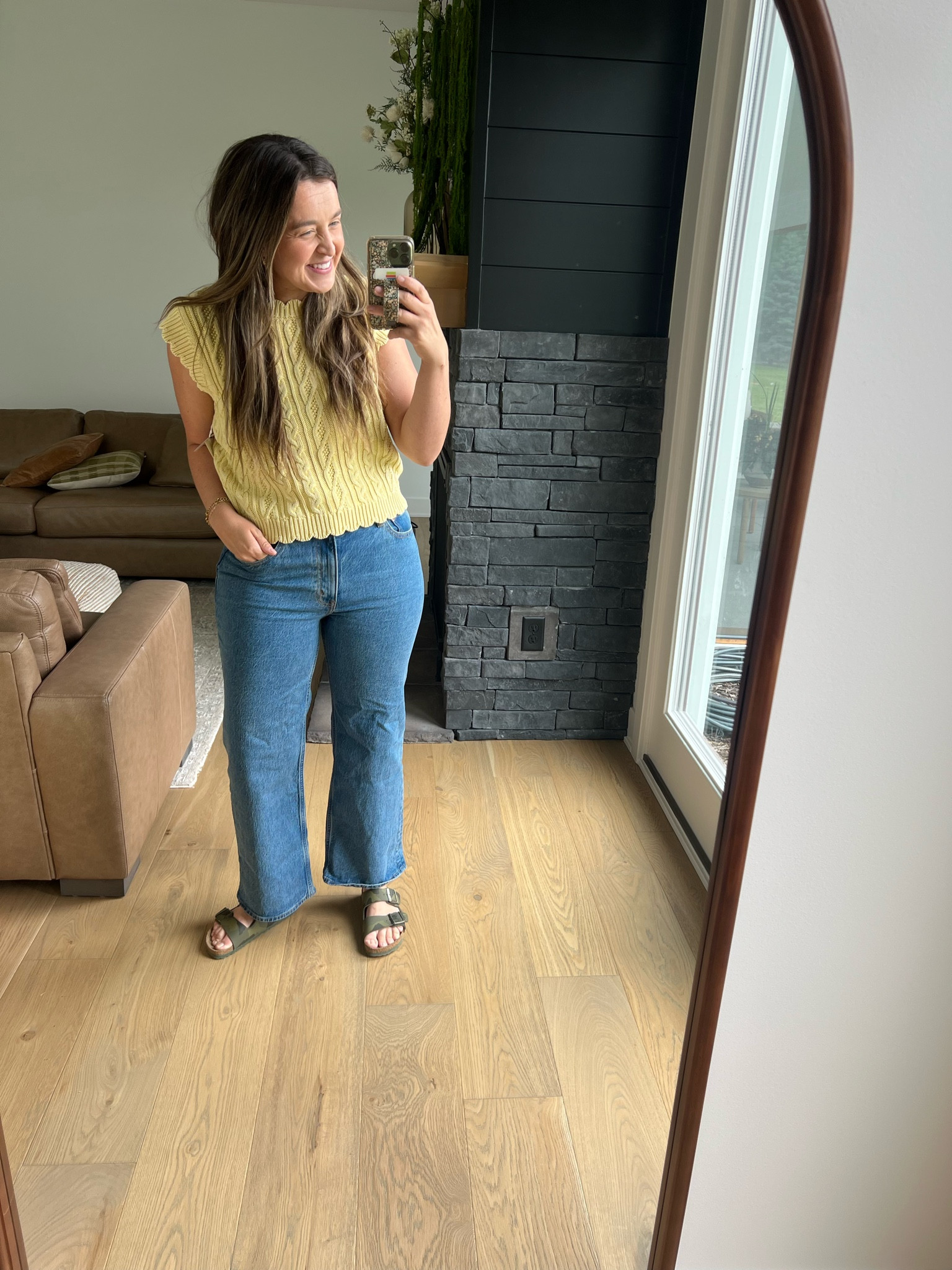 OOTD SAHM
Sleeveless yellow sweater🤍

#LTKootd #LTKmomlife #LTKSeasonal