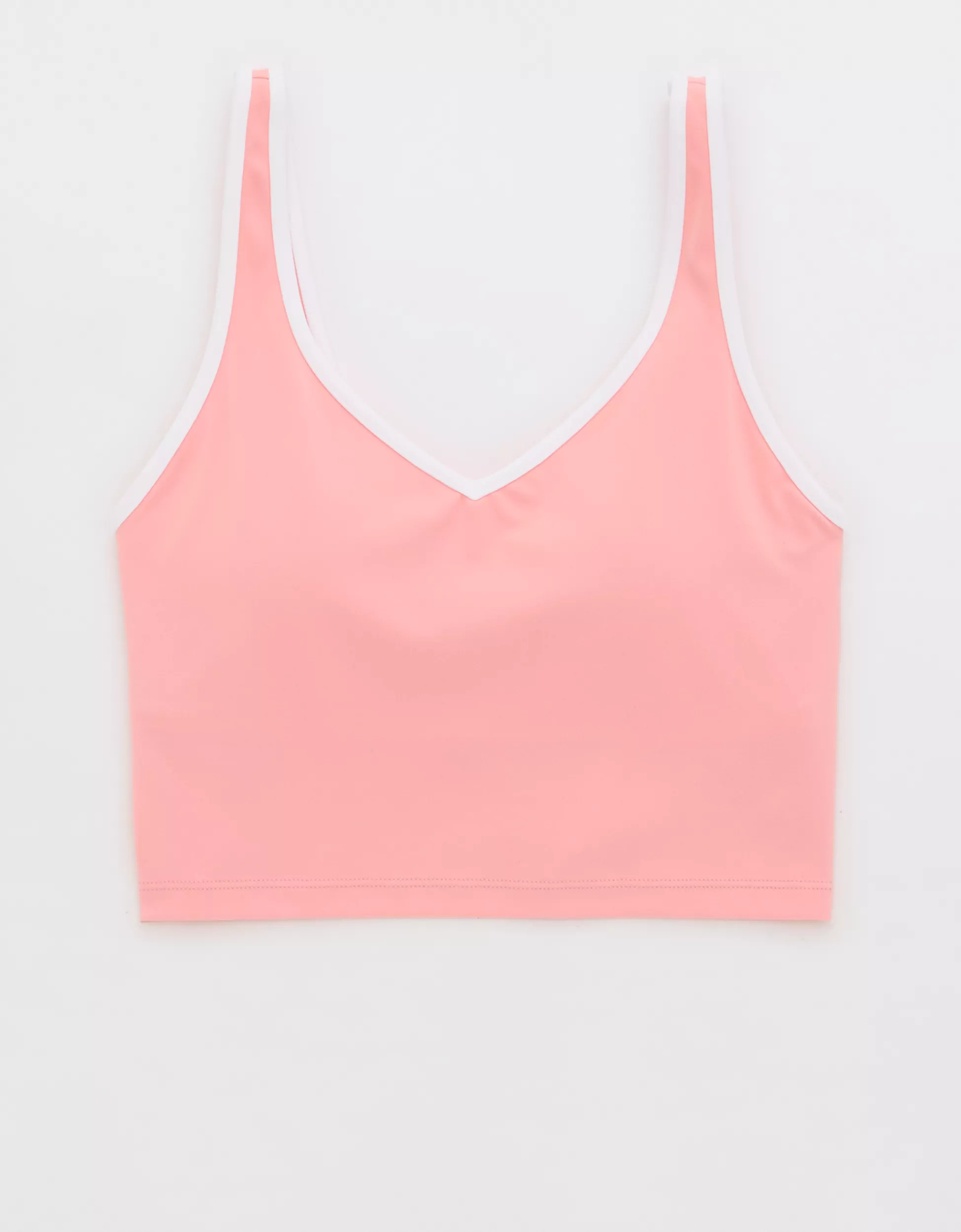 OFFLINE By Aerie Real Me Low Key Longline Sports Bra | Aerie
