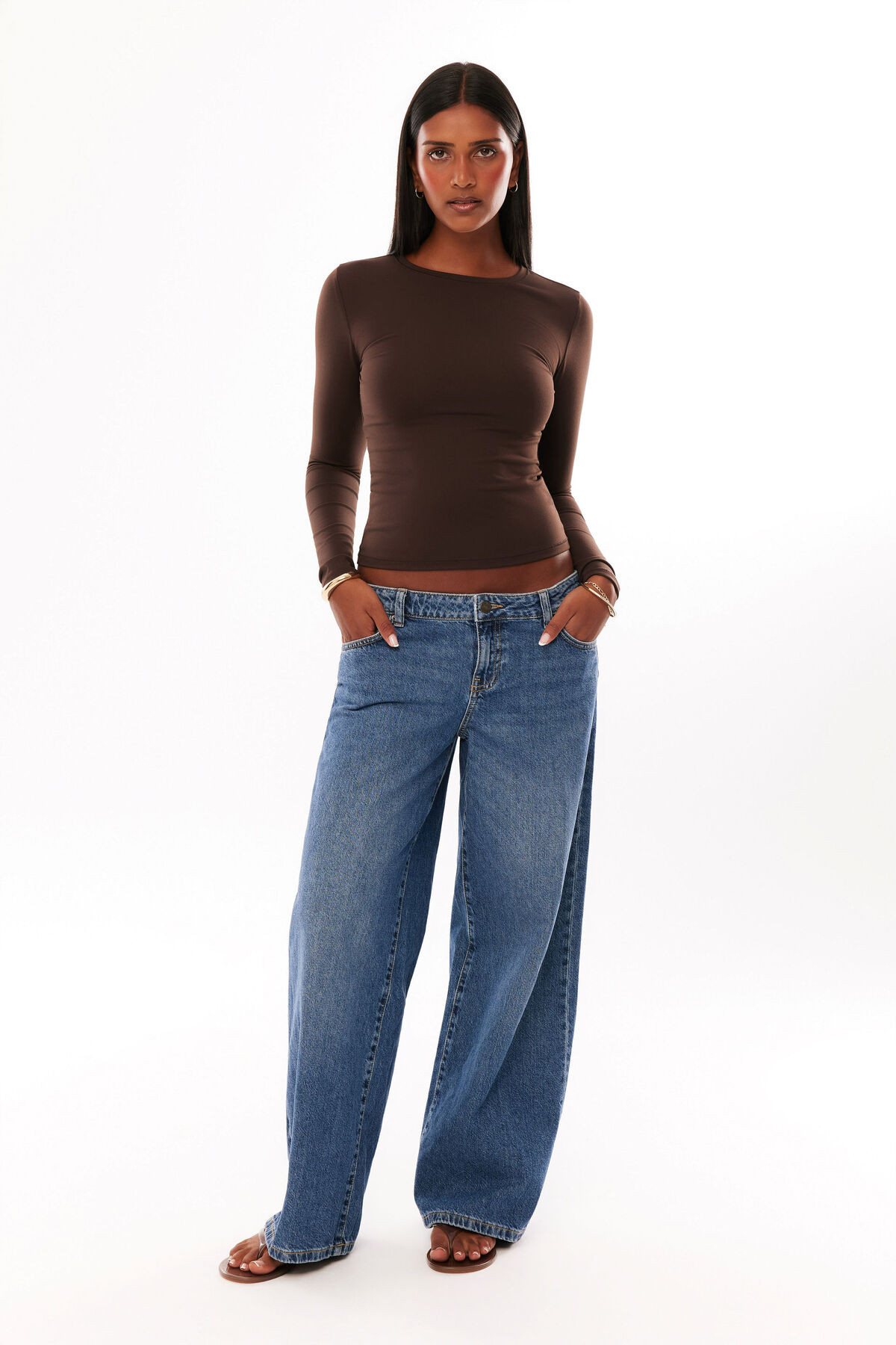 Sleek Miley Long Sleeve Top | Supre (AU & NZ)