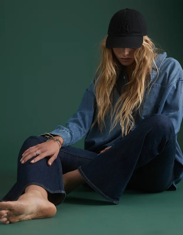 AE77 Premium High-Waisted Flare Jean | American Eagle Outfitters (US & CA)