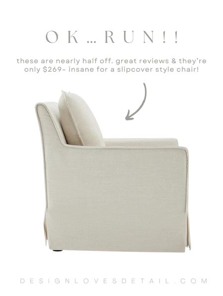 These are seriously a steal!! Check out the reviews! Best deal I’ve seen for a slipcover style chair that looks high end — grab this one quick! 

#LTKHome #LTKSaleAlert #LTKSeasonal