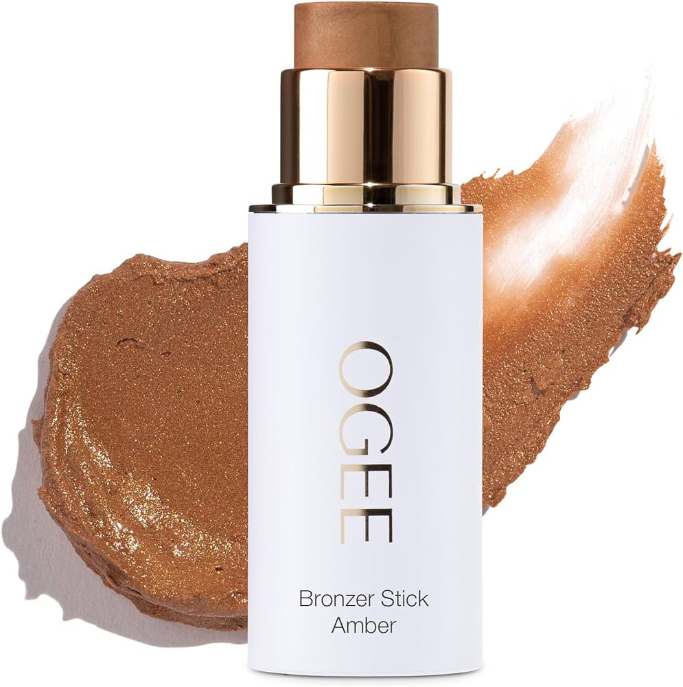 Ogee Sculpted Face Stick (AMBER - SUN KISSED BRONZE) Certified Organic Bronzer Stick & Highlighte... | Amazon (US)