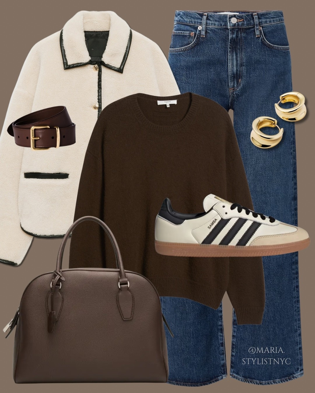 Classic Comfort: Layers, denim, and a touch of gold. The perfect formula for a chic fall/winter day ✨

#LTKootd #LTKSeasonal