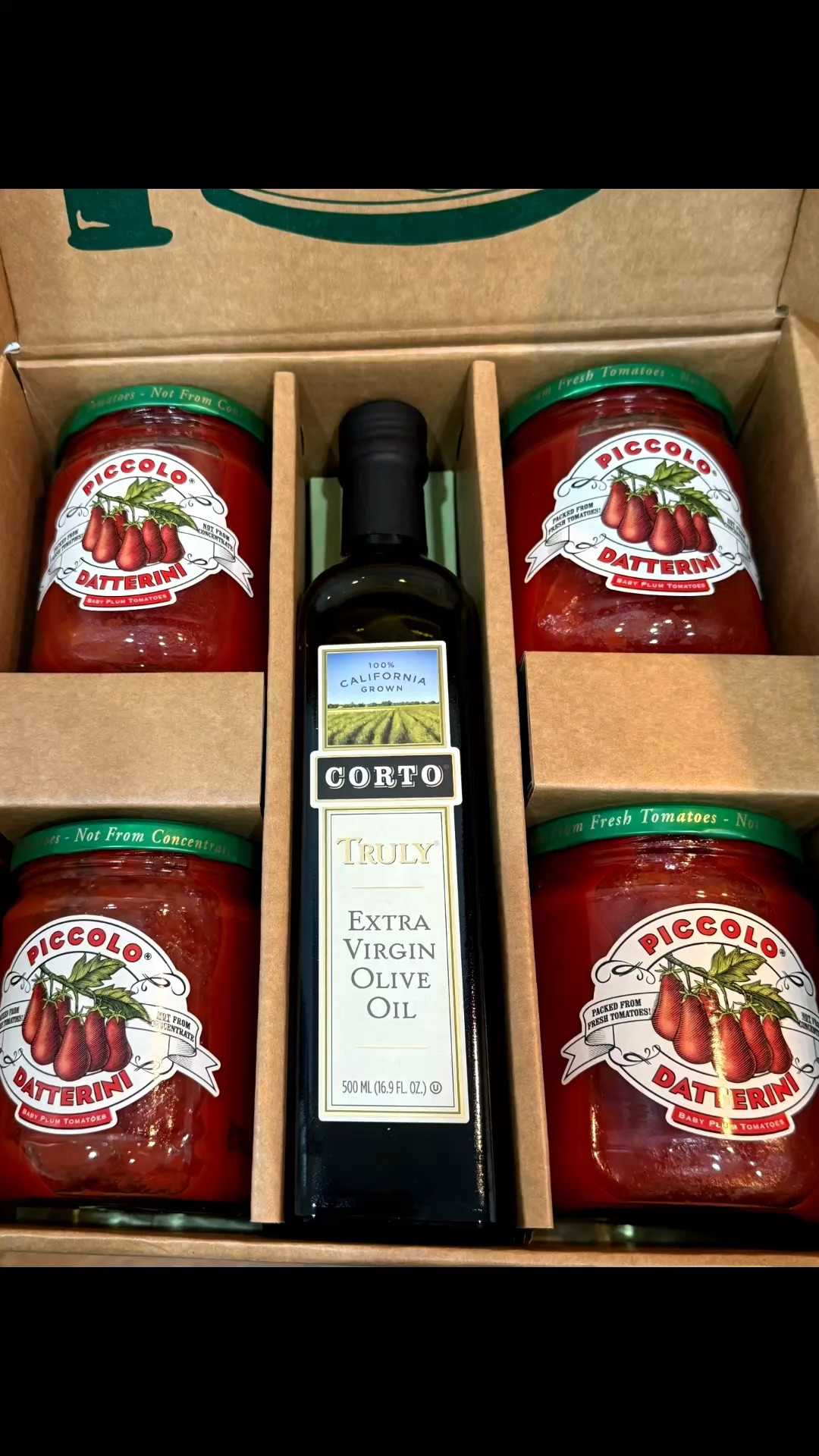 🫒Corto Olive Co x Stanislaus Chef’s Essential Kit is my new favorite! I used it to make spaghetti this afternoon and it’s absolutely delicious! 

🍅 The Chef’s Easential Kit comes with 1 Corto TRULY Extra Virgin Olive Oil and 4 jars of Stanislaus Piccolo Datterini Baby Plum Tomatoes! 

It also comes with several recipes!!!! Buy it for yourself, a graduation gift, housewarming gift, or for anyone special!

#LTKmomlife #LTKfoodie #LTKHome